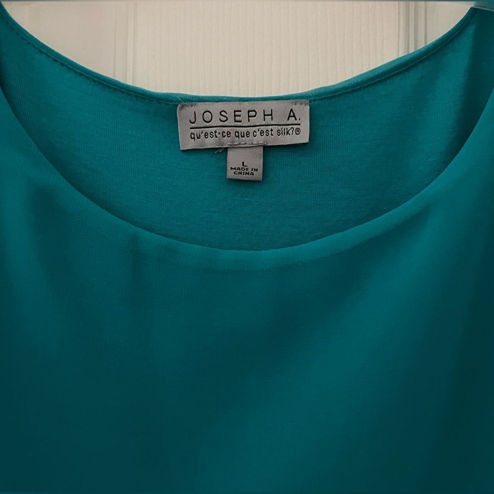 Joseph A Vibrant aqua Top
